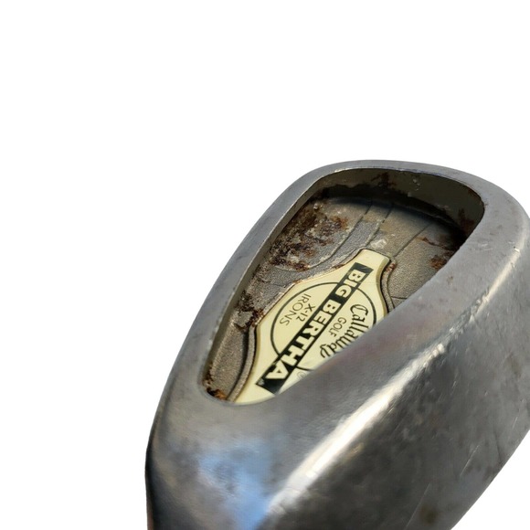 Callaway Big Bertha X-12 Single 9 Iron Memphis 10" 98 Steel Shaft Right Handed - Picture 7 of 11